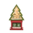 thumbnail image 1 of Light-Up LED Christmas Tree Advent Calendar 4.7" x 8.3", 1 of 4