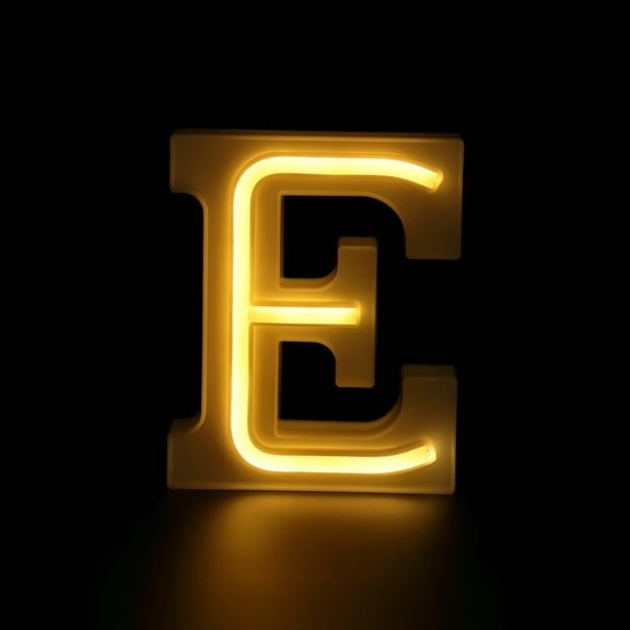 Light Up Letters,Warm White Alphabet Letters, Battery & USB Powered Customizable Marquee Lights for Wall Decor, Home, Bar, Wedding & Gift