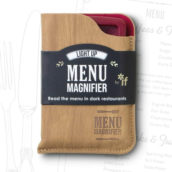 Light Up Menu Magnifier - Wine (Other)