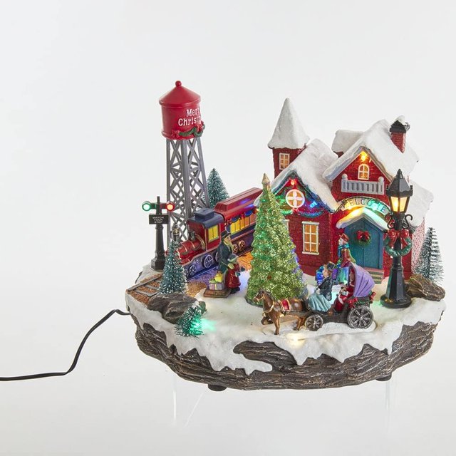 Light Up Musical Christmas Village