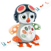 Light Up Musical Toy, FAV Penguin Interactive Toddler Toy Safe Material for Baby Ages 6+ Months