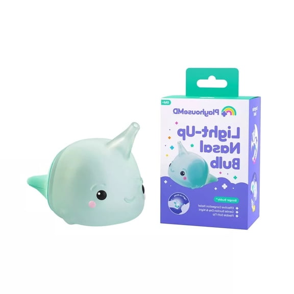 Light-Up Nasal Bulb - Narwhal