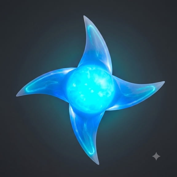 Light-Up Ninja Spinner - 7 Color Glowing Ninja Star Halloween Night Festival