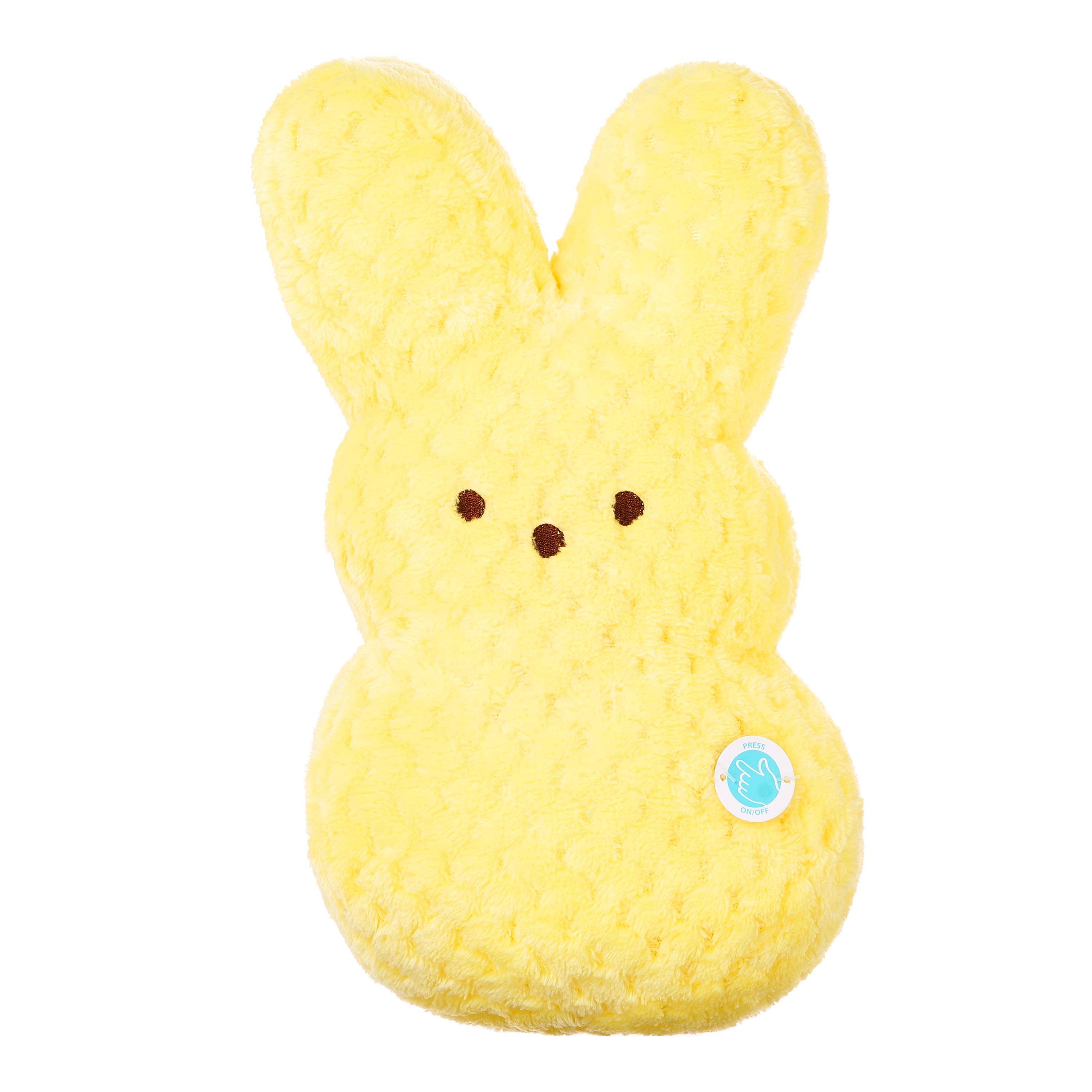 Peeps Easter Peep Bunny Heatable Yellow Plush New with Tag – I Love  Characters