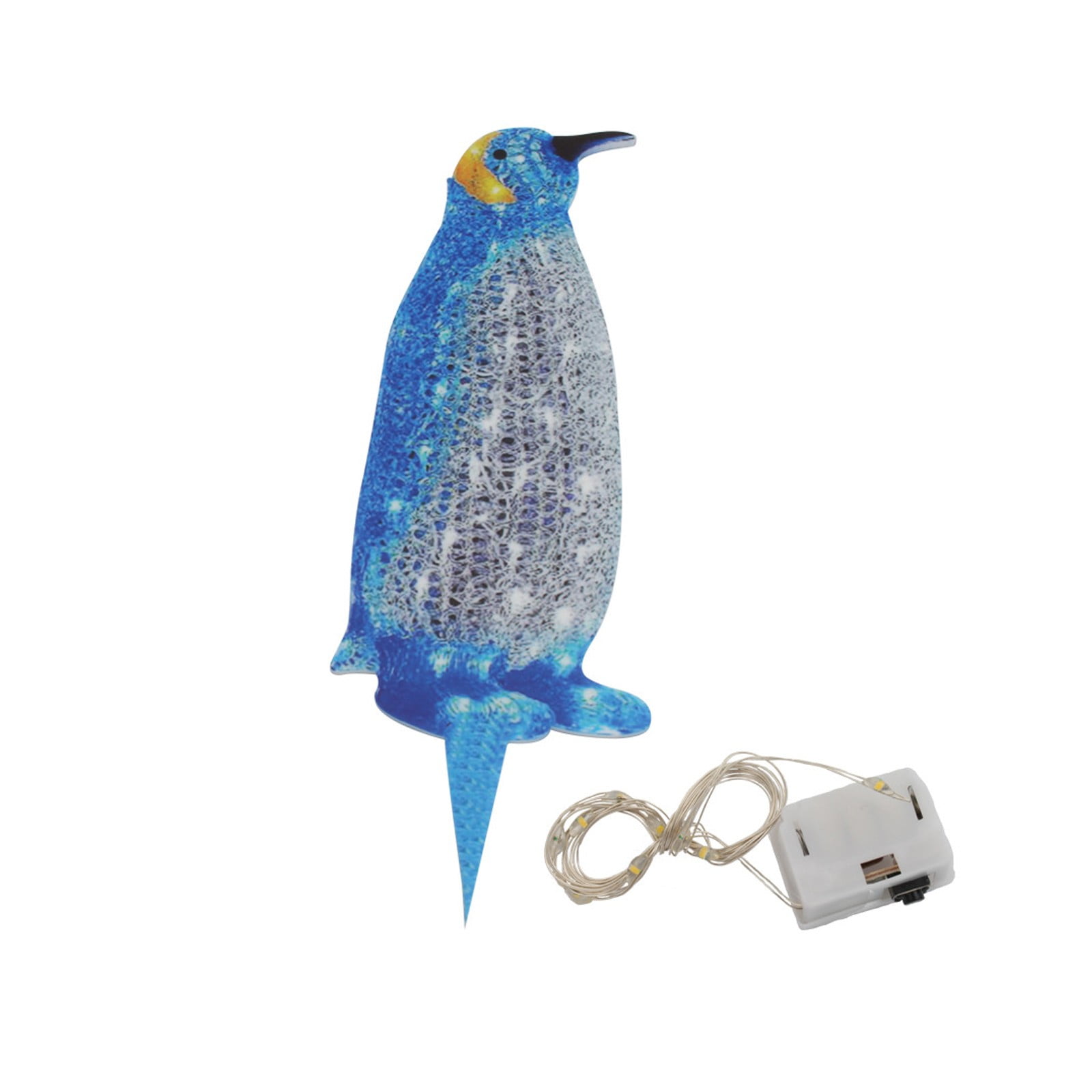 LightUp Penguin Holiday Decoration, LED Christmas Outdoor Decorations With Light Xmas Yard Art