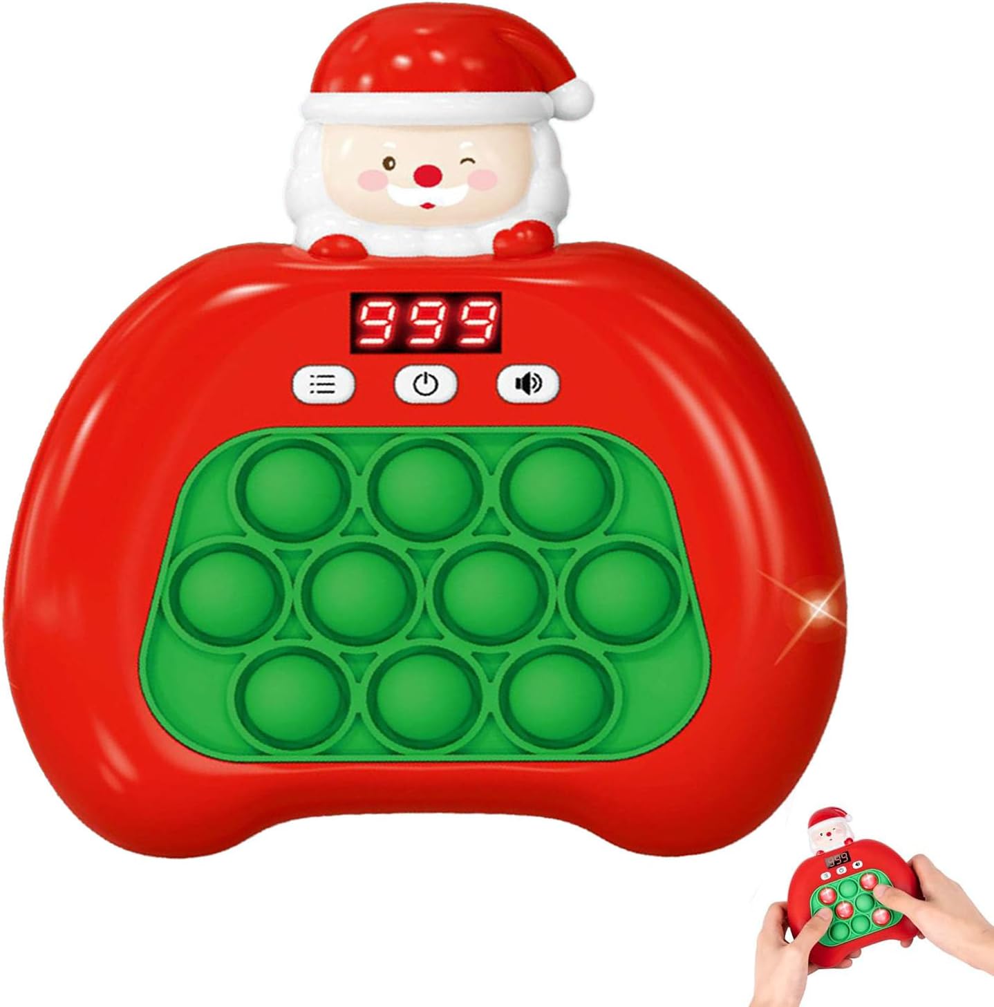 Light Up Pop It Game, Quick Push Bubble Competitive Game Console Series