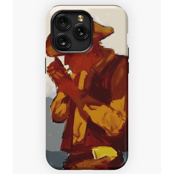 Light Up RDR2 Fan Art Design M2485 Phone Case for iPhone 17 16 15 14 13 12 11 Pro Max