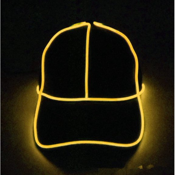 Light Up Snapback Hat, LED Snapback Hat LED Baseball Hat LED Party Hat for Boys & Girls
