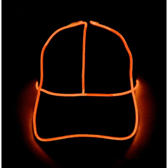 Light Up Snapback Hat, LED Snapback Hat LED Baseball Hat LED Party Hat for Boys & Girls