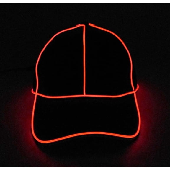 Light Up Snapback Hat, LED Snapback Hat LED Baseball Hat LED Party Hat for Boys & Girls