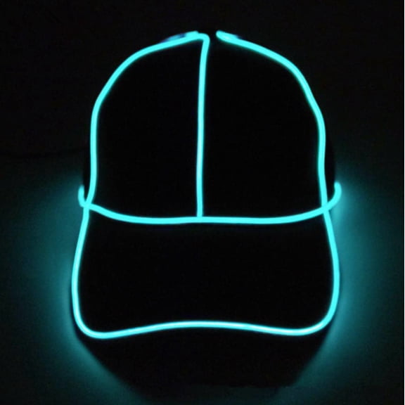 Light Up Snapback Hat, LED Snapback Hat LED Baseball Hat LED Party Hat for Boys & Girls