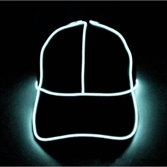 Light Up Snapback Hat, LED Snapback Hat LED Baseball Hat LED Party Hat for Boys & Girls