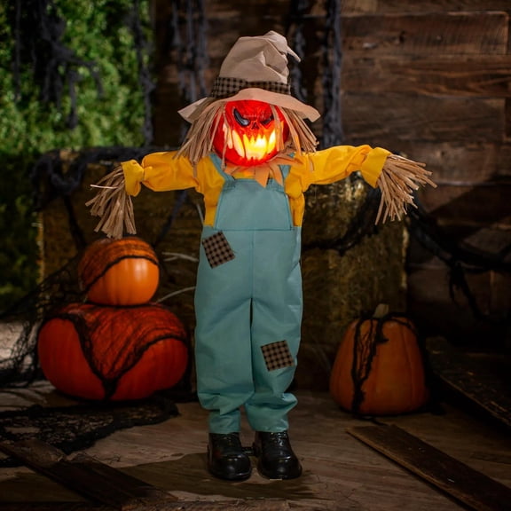 Light-Up Standing Sonic Scarecrow