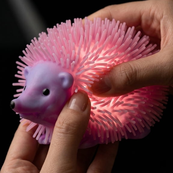 Light Up Stuffed Animal, Relaxation Toys Adults, Mochi Squeeze Toys, Sensory Stimulation, Bedtime, 6 In, 1 Pc