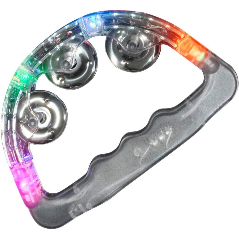 Light Up Tambourines in Bulk for Weddings and Parties Musical