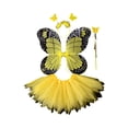 thumbnail image 1 of Light Up Tutu Skirt Sparkly LED Tulle Skirts Outfit with Butterfly Wing for 3 4 5 6 7 8 Years Old Girls, 1 of 2
