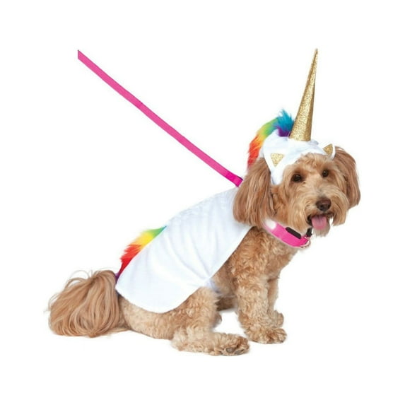 Light Up Unicorn Cape with Hood Pet Costume