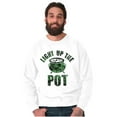 thumbnail image 1 of Light Up the Pot Cauldron Halloween Sweatshirt for Men or Women Brisco Brands S, 1 of 6
