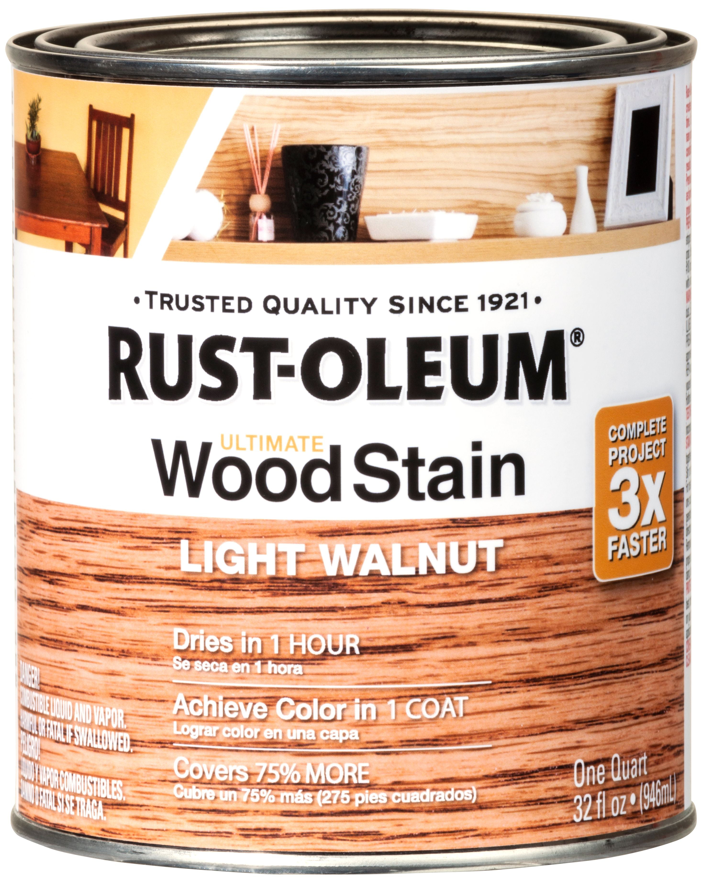 Rust-Oleum Ultimate American Walnut Interior Stain (Actual Net Contents:  32-fl oz) at