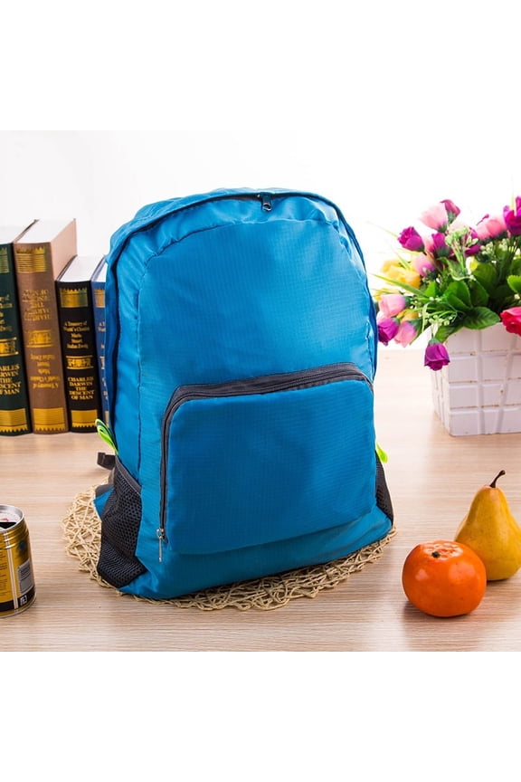 Light Waterproof Folding Backpack, Backpack, Outdoor Sports, Mountaineering Bags, Travel Bags, Student Bags Customized,Rose Red