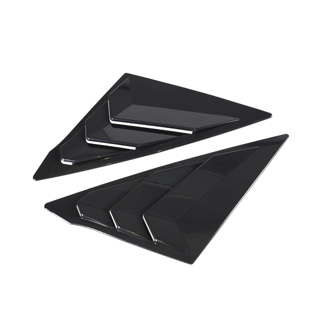 Light Weight ABS Car Window Louvers Window Shutter Cover Trim Side ...