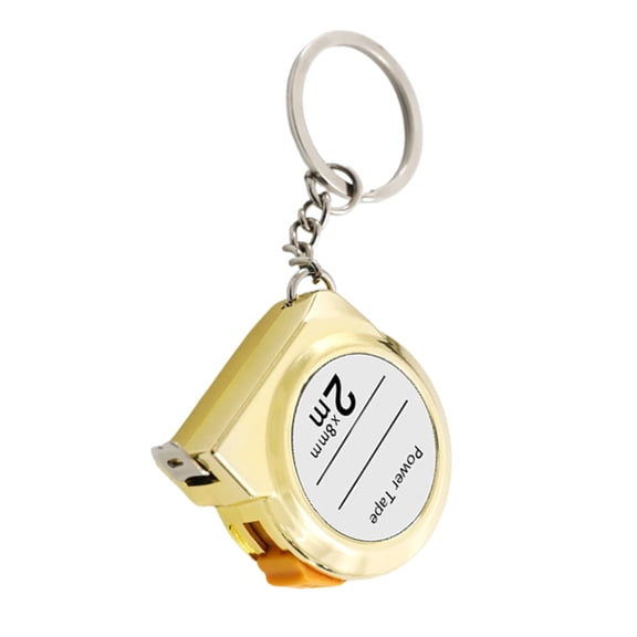 Light Weight ABS Mini Measuring Tape With Secure Locking System And Flexible Steel Construction Retractable