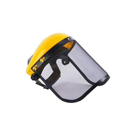 Light Weight Breathable Face Shield For Construction And Gardening Clear Visibilities Safety Hat Unisex