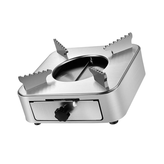 Light Weight Compacts Alcohols Stove with Drawer Type for Camping Features Flame Adjustment Stainless Steel Materials