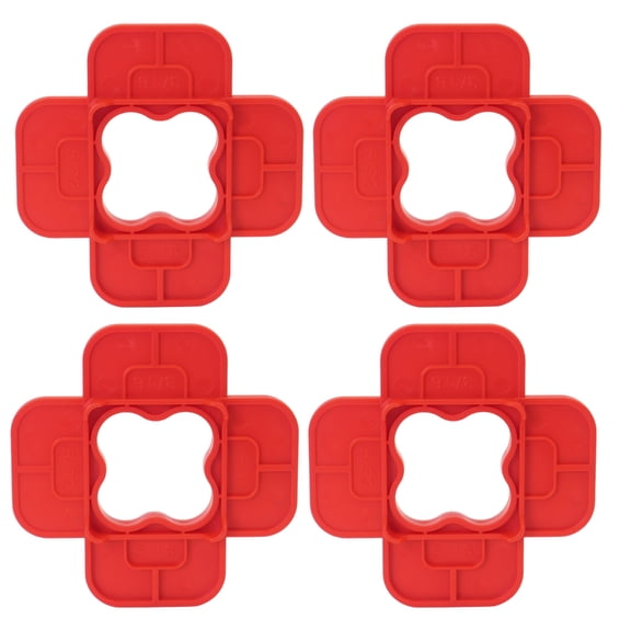 Light Weight Deck Gaps Spacing Tool 4 Thickness for Seamless Board Placement