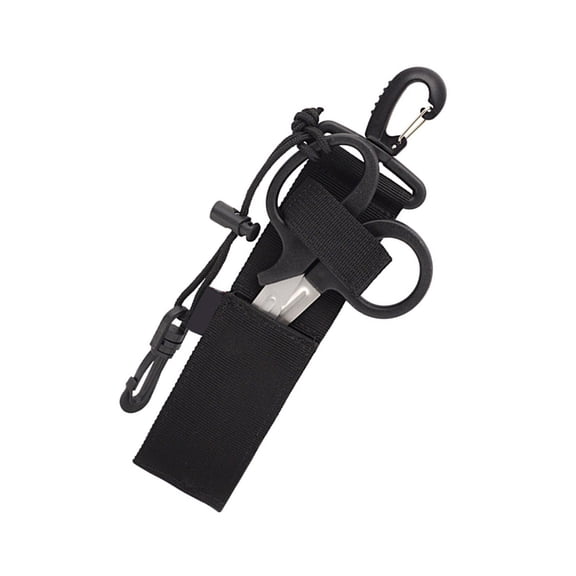 Light Weight Diving Shears Emergencies Scissors Ergonomic Portable Scissors with Cover Underwater Tool Easy to Use