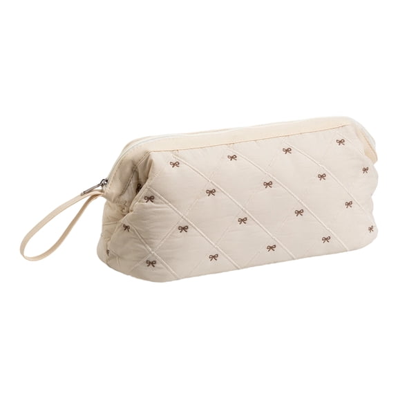 Light Weight Foldable Travel Cosmetic Organiser for Hair Tool Makeup Storage Dust Resistant with Multiple Pockets