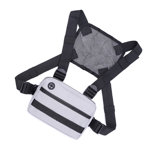 Light Weight Nylon Chest Bag Running Chest Pack For Cycling Camping Hunting