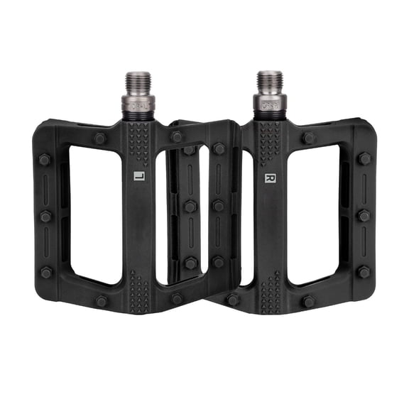 Light Weight Nylon Mountain Bicycles Pedals Wide Flat Cycling Pedals Seal Bearings Nonslip Bicycles Pedals Easy to Use