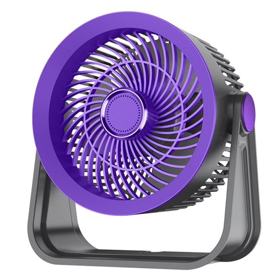 Light Weight Quiet Portable Desk Fan with LED Night Light Home Desktop Fan