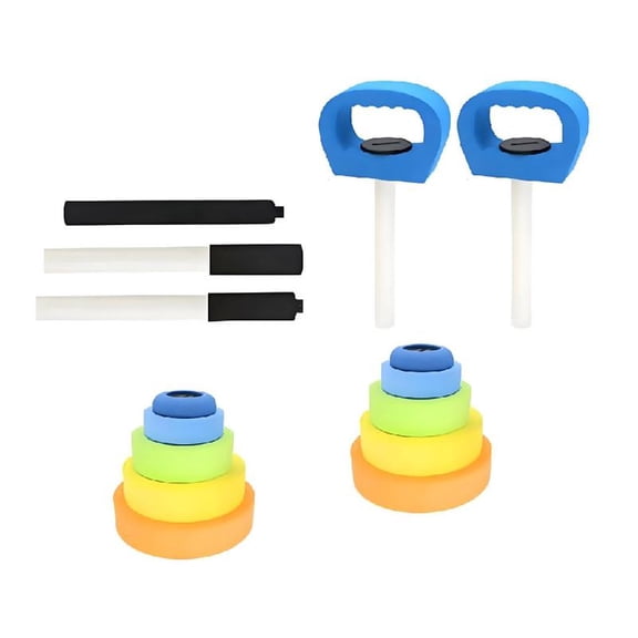 Light Weight Safe Exercise Dumbbells Water Fitness Toy Gym Weights Sports Dumbbells for Early Development