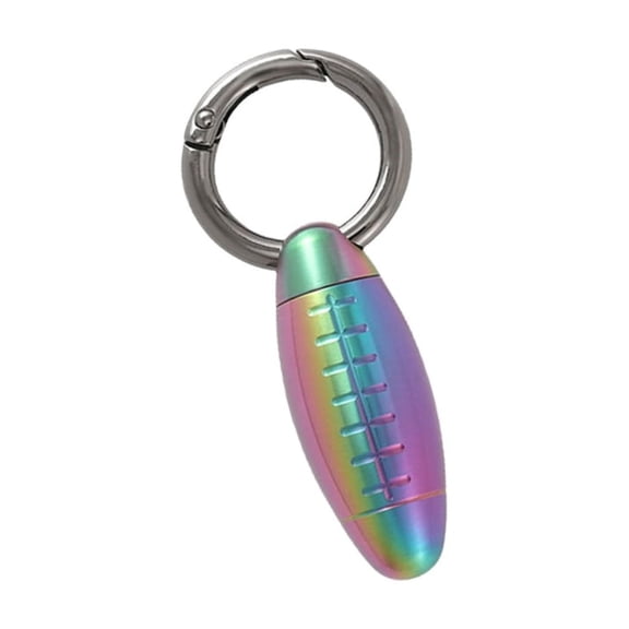 Light Weight Stainless Steel Pills Organizers Pocket Pills Box Waterproofs Container Keychains for Medication Storage