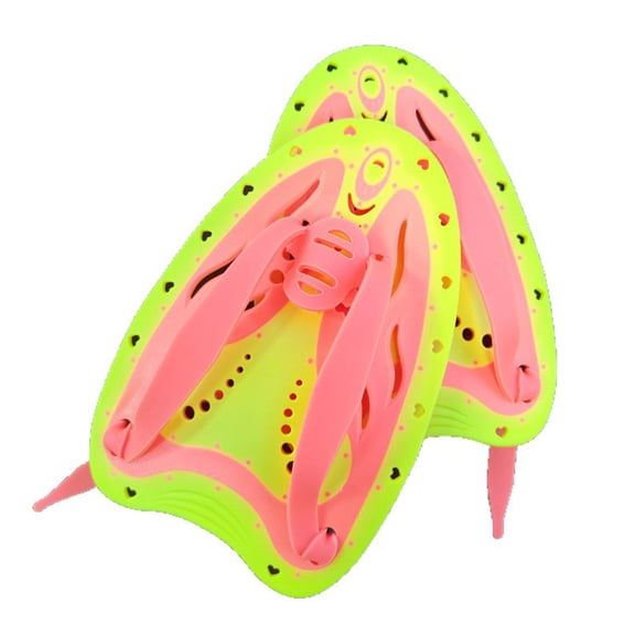 Light Weight Swim Training Hand Paddles Swimming Frogs Paddles With Adjustable Silicone Strap for Long Terms Use