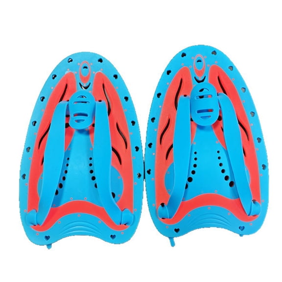 Light Weight Swim Training Hand Paddles Swimming Frogs Paddles With Adjustable Silicone Strap for Long Terms Use