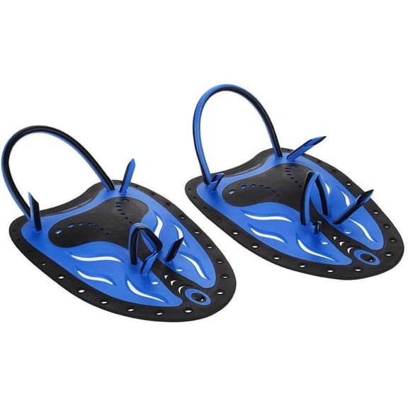 Light Weight Swim Training Hand Paddles Swimming Frogs Paddles With Adjustable Silicone Strap for Long Terms Use