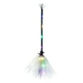 thumbnail image 1 of Light Up Witch Broom Halloween Decor with LED Lights Glowing Broomstick Prop for Parties Photo Booths Indoor Outdoor Spooky Atmosphere Creation, 1 of 4