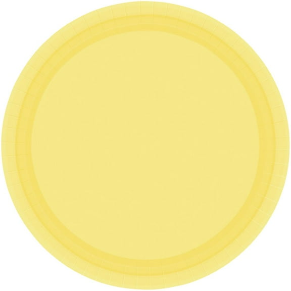 Light Yellow 7&#34; Paper Plates, 20 ct. - Party Supplies