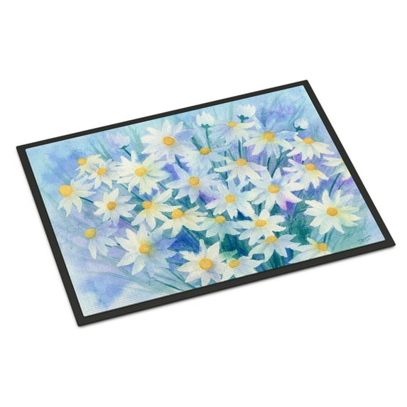 Light and Airy Daisies Doormat 24x36