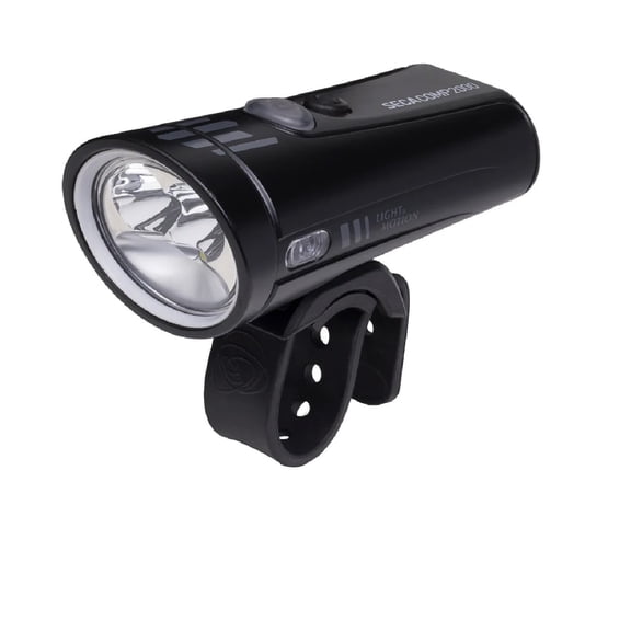 Light and Motion Seca Comp 2000 Rechargeable Headlight: Black Pearl