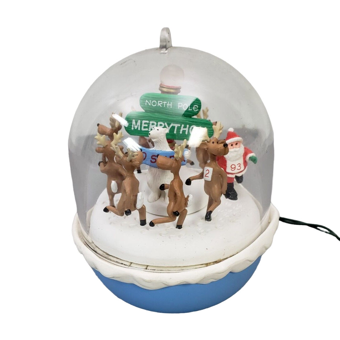 Light and motion ornament by Hallmark