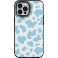 thumbnail image 1 of Light blue Cow pattern print Phone Case for iPhone 7 8 X XS XR SE 11 12 13 14 Pro Max Mini Note 10 20 s10 s10s s20 s21 20 Plus Ultra, 1 of 1