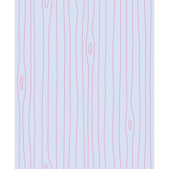 Light blue  Pink Woodgrain Outline wallpaper
