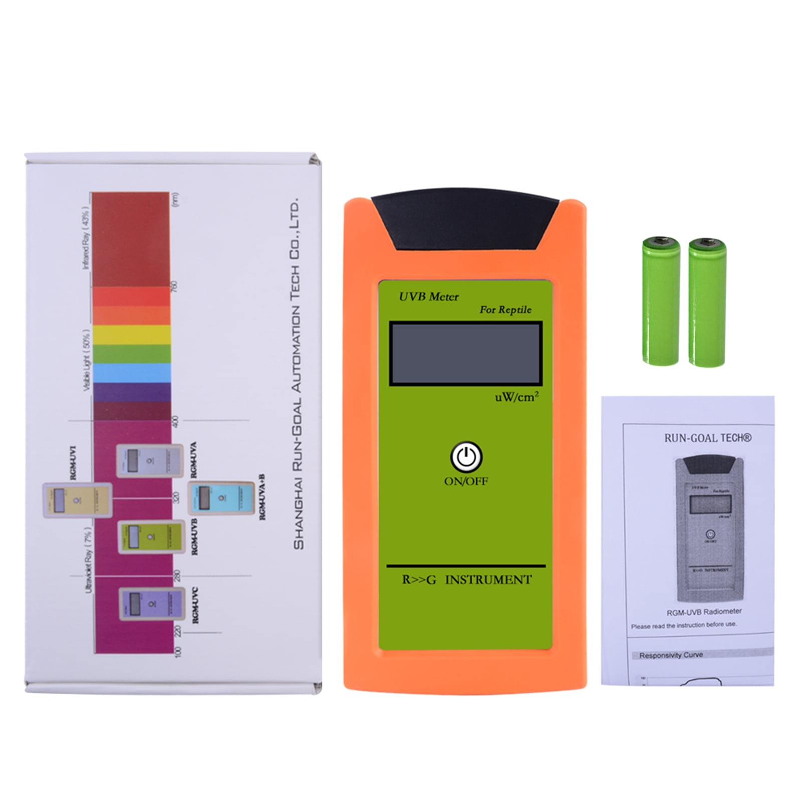 Light bulb radiation tester,Professional Lcd Uvb Siuke Uvb Uvb Test