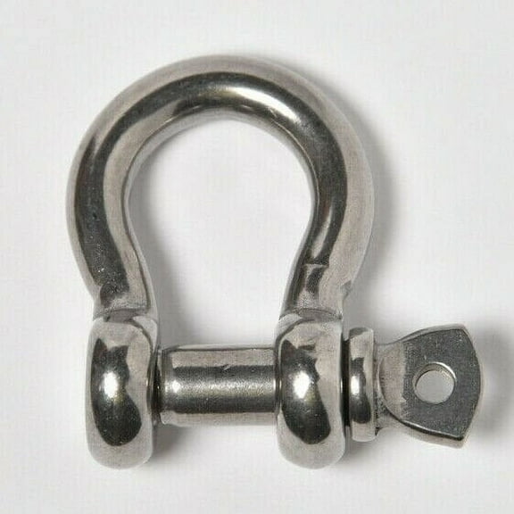 Light duty 0.4" Bow Iron Carbon Steel Shackle For Chain, Strap, Pull Rope