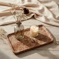 thumbnail image 1 of Light emperador Marble Vanity Tray for Bathroom Counter-12 X7 Decorative Tray for Perfume, Candles, Stone Jewelry Dish Tray, 1 of 6