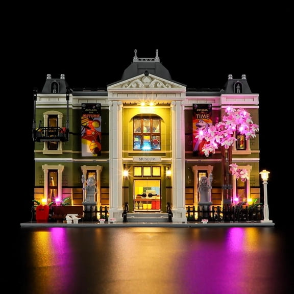 Light for Lego- 10326 Natural-History Museum - Led Lighting Kit Compatible with Lego-Building Blocks Model - NOT Included The Model Set